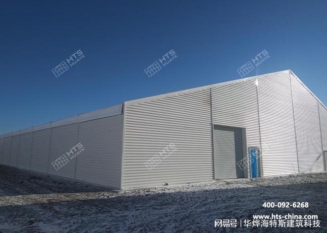 合金仓库篷房的全周期安全冰球突破经久耐用：华烨铝(图2)